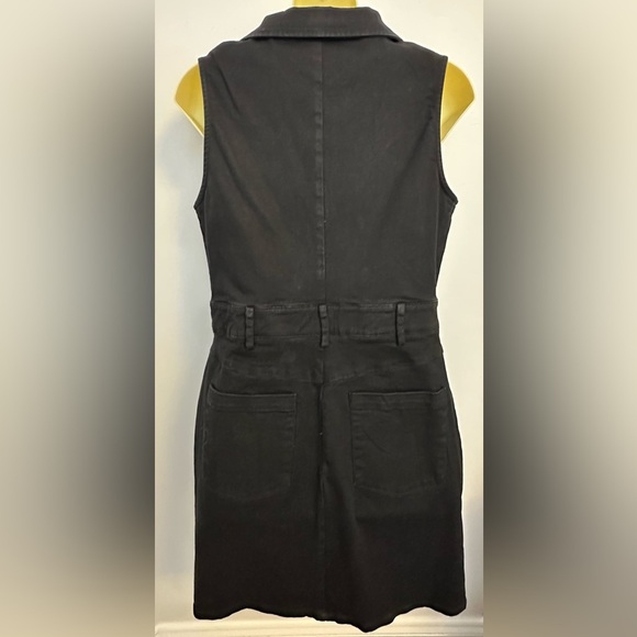 Blue Blush Black Sleeveless Mini Dress - Picture 2 of 8